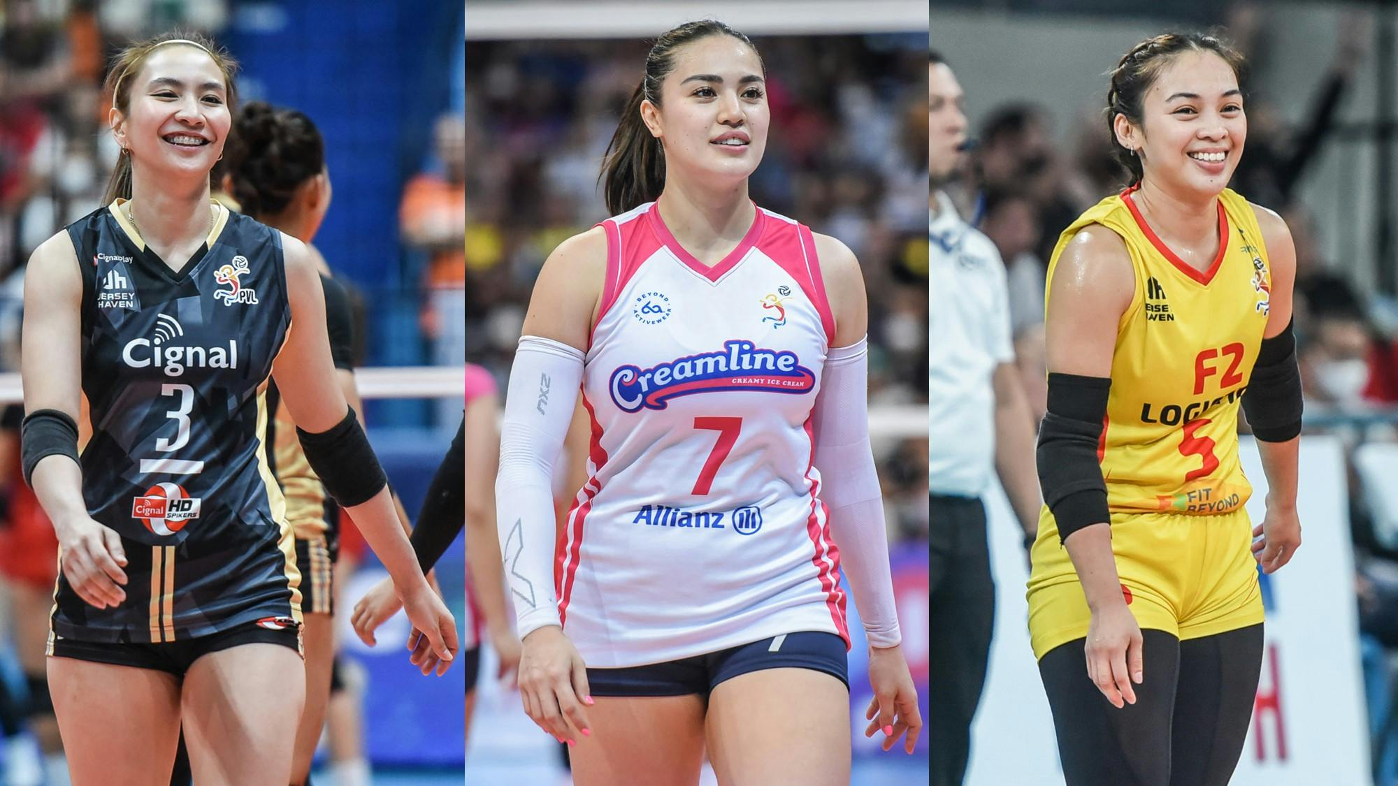 Who did it best? Rachel Anne Daquis, Michele Gumabao, Dawn Macandili reveal fresh looks before PVL Invitational opening